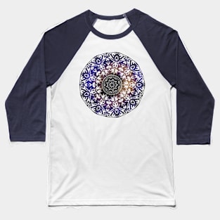 Galaxy Mandala Baseball T-Shirt